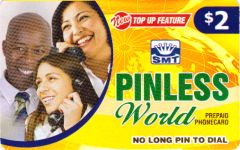 Buy Pinless World phone card